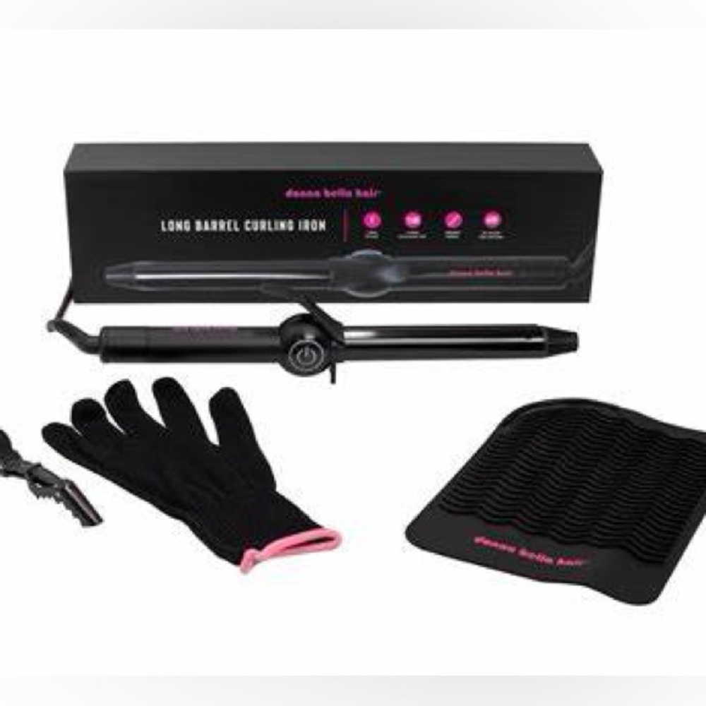 Donna Bella new in box - long barrel curling iron